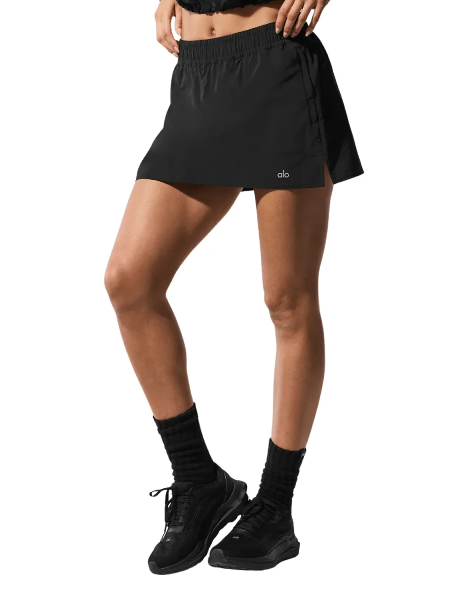 Saia Alo Yoga Alumni Tennis Preto