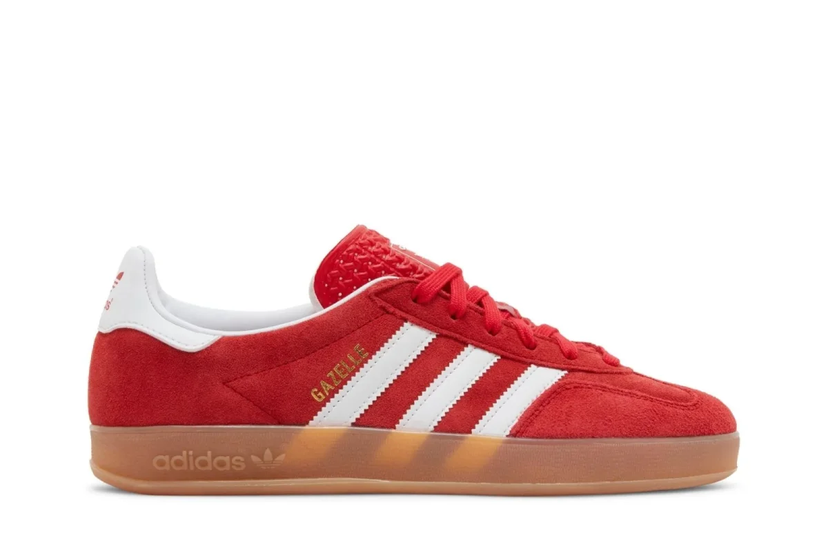 Tênis adidas Gazelle Indoor Better Scarlet Cloud White Vermelho - Image 2