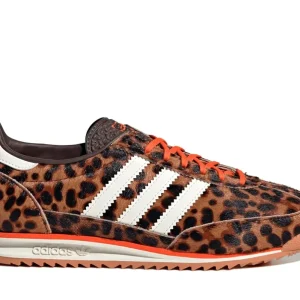 Tênis Adidas SL 72 OG Leopard Print Laranja