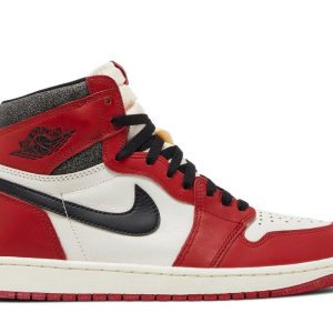 Tênis Nike Air Jordan 1 High Chicago Lost and Found Vermelho