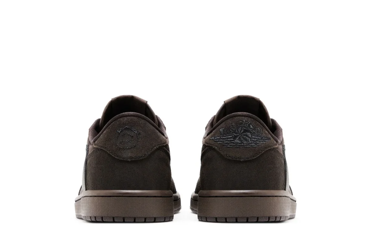 Tênis Nike Air Jordan 1 Low Og Sp x Travis Scott Velvet Brown Marrom - Image 5