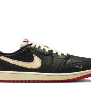 Tênis Nike Air Jordan 1 Low OG x Nigel Sylvester Better With Time Preto