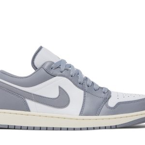 Tênis Nike Air Jordan 1 Low Vintage Grey Cinza