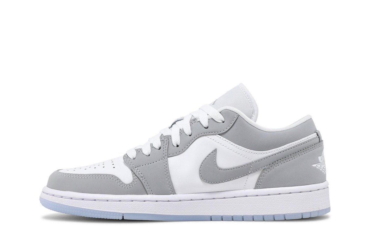 Tênis Nike Air Jordan 1 Low Wolf Grey Cinza - Image 3