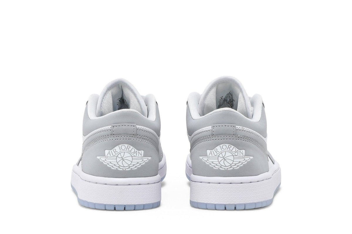 Tênis Nike Air Jordan 1 Low Wolf Grey Cinza - Image 5
