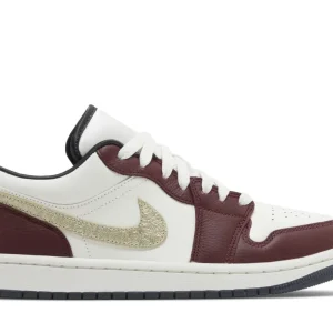 Tênis Nike Air Jordan 1 Low "Year of Dragon 2024" Vinho