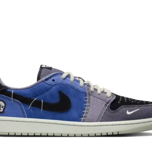 Tênis Nike Air Jordan 1 Retro Low OG Zion Williamson Voodoo Alternate Azul