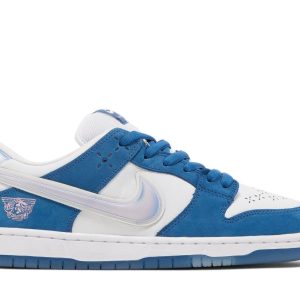 Tênis Born Raised x Nike SB Dunk Low One Block At A Time Azul