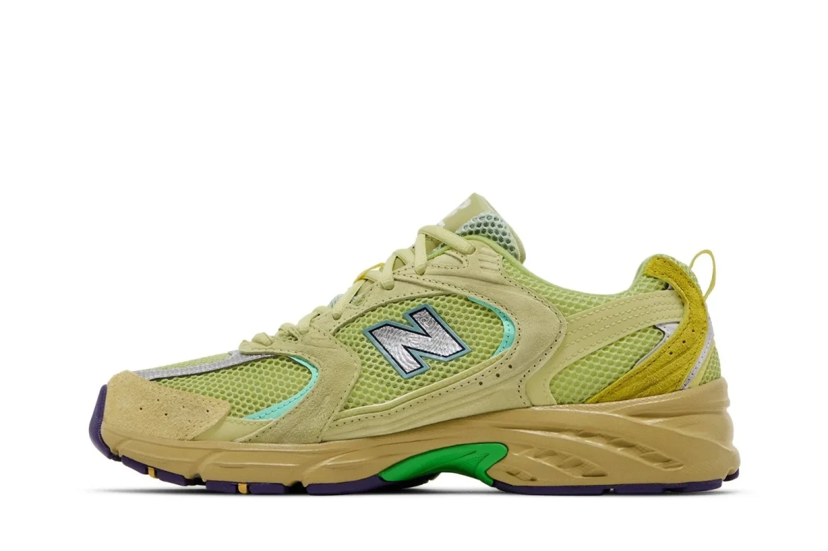 Tênis New Balance 530 x Salehe Bembury Prosperity Be The Prize Verde - Image 3