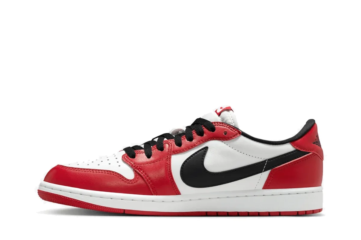 Tênis Nike Air Jordan 1 Retro Low OG Chicago (2025) Vermelho - Image 3