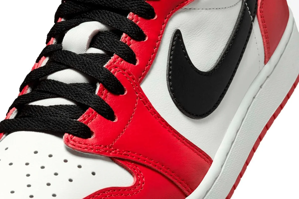 Tênis Nike Air Jordan 1 Retro Low OG Chicago (2025) Vermelho - Image 8