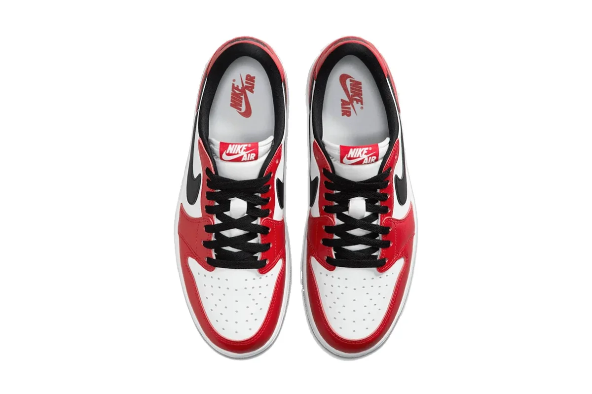 Tênis Nike Air Jordan 1 Retro Low OG Chicago (2025) Vermelho - Image 6