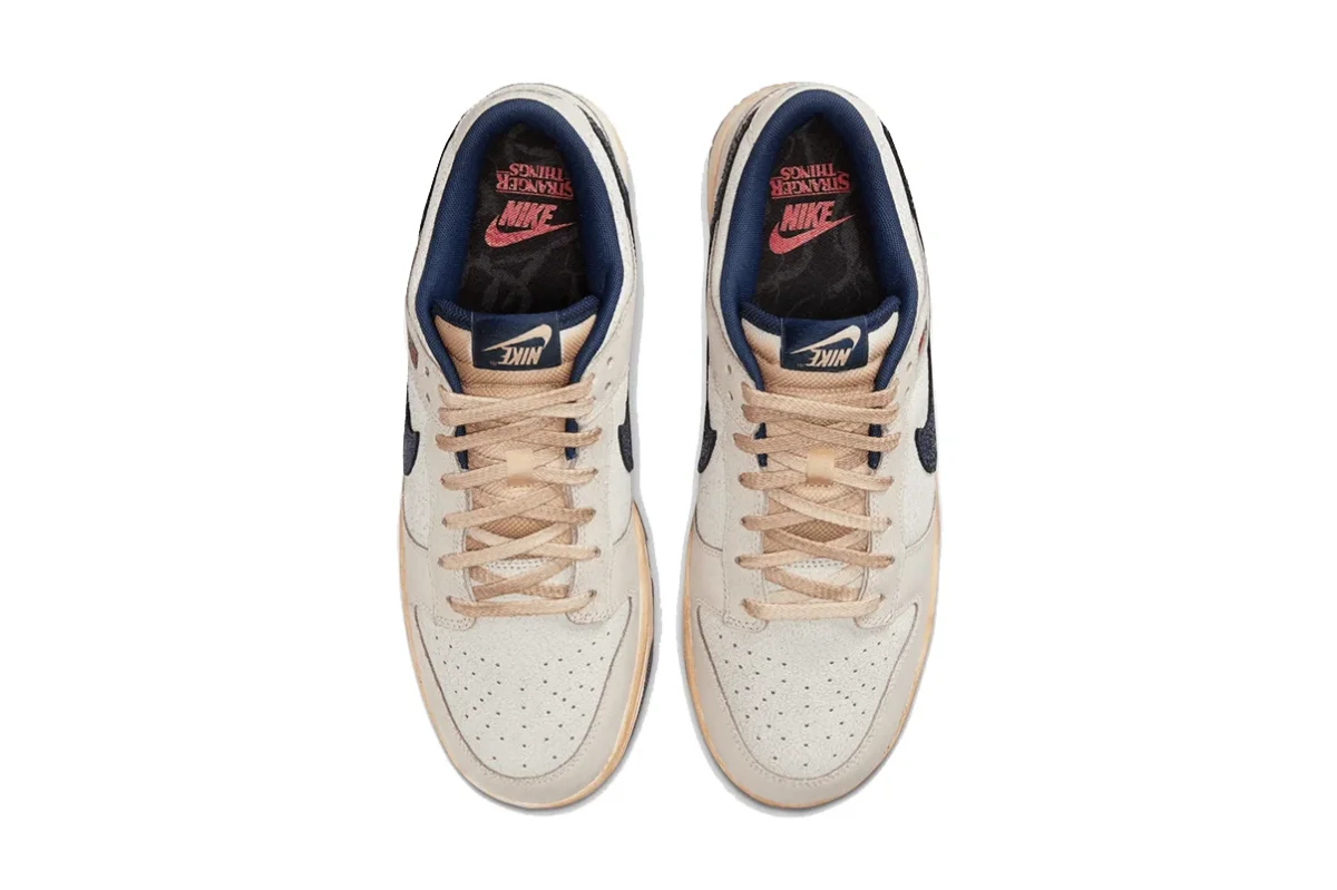 Tênis Nike Dunk Low Stranger Things Phantom Branco - Image 5