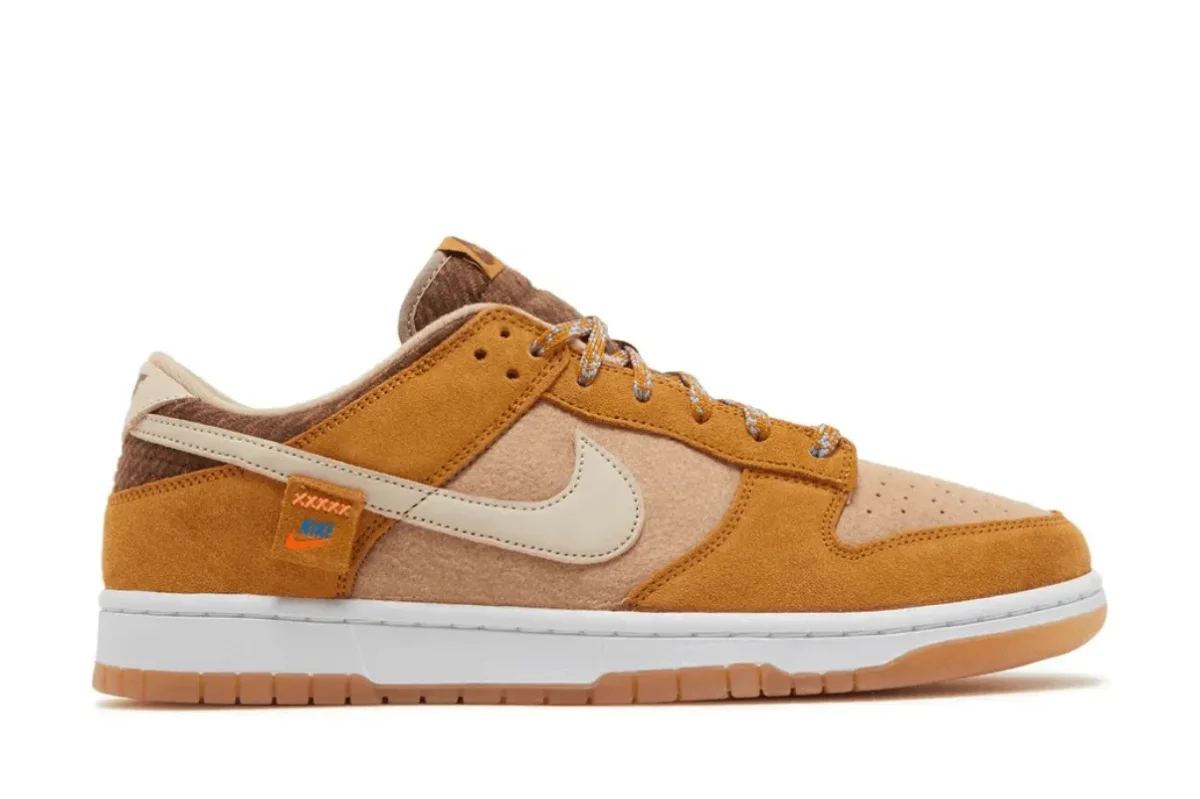 Tênis Nike Dunk Low Teddy Bear Marrom