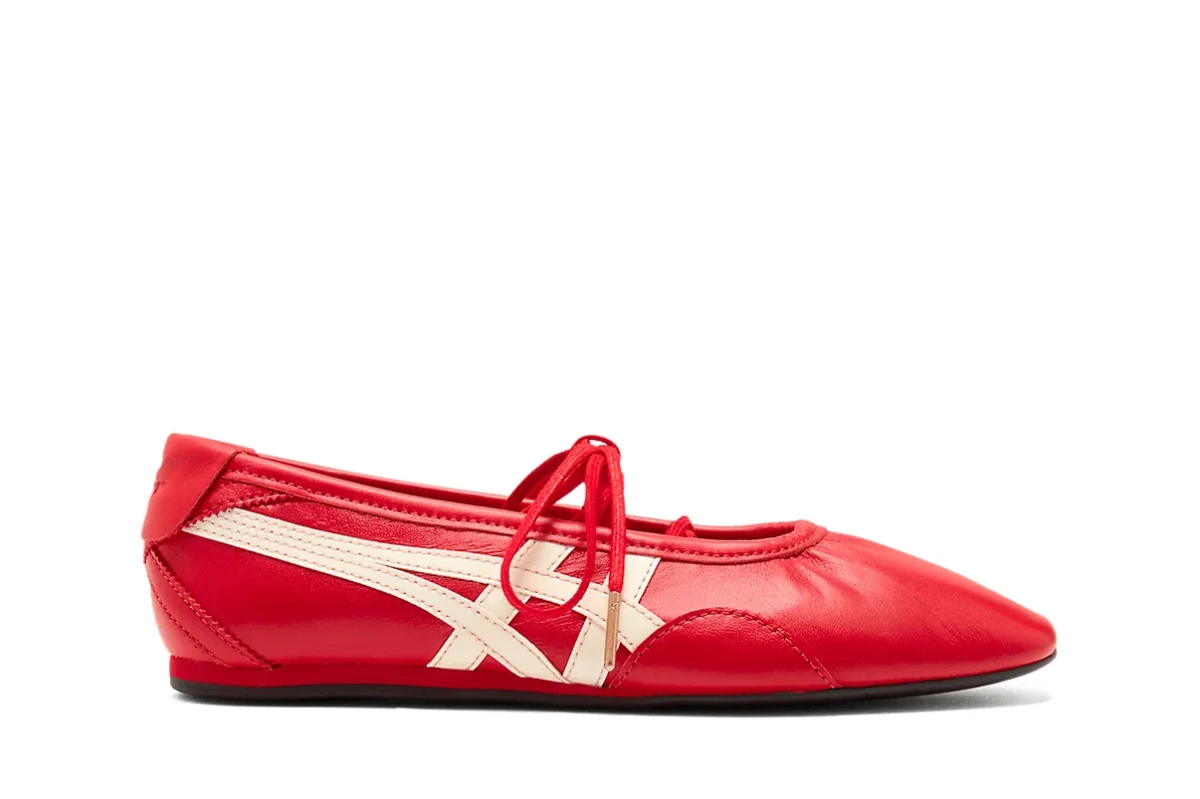 Tênis Onitsuka Tiger Gymnarina Classic Red Cream Vermelho - Image 2