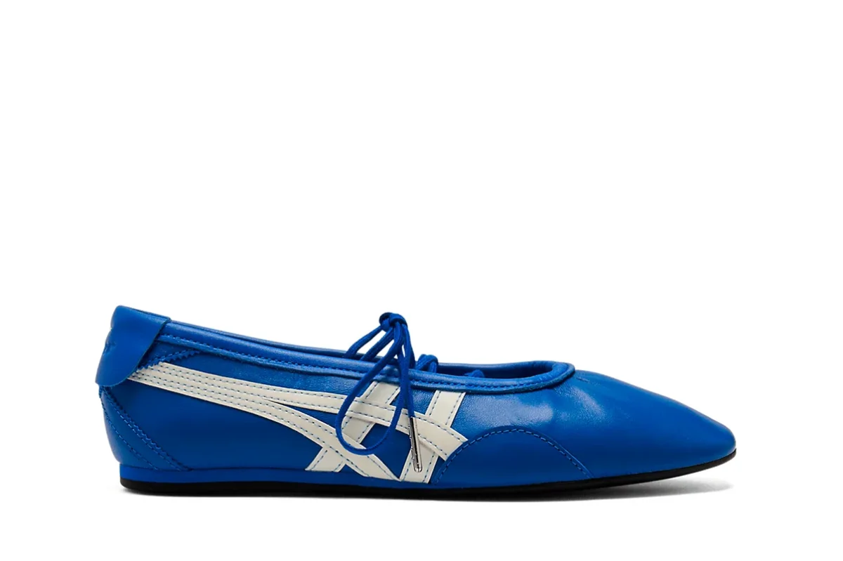 Tênis Onitsuka Tiger Gymnarina Dazzling Blue Cream Azul - Image 2