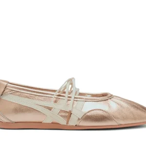 Tênis Onitsuka Tiger Gymnarina Rose Gold Cream Bege
