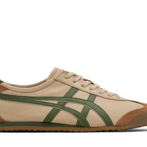 Tênis Onitsuka Tiger Mexico 66 Beige Grass Green Marrom