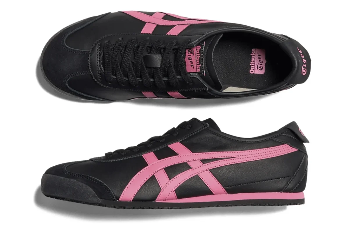 Tênis Onitsuka Tiger Mexico 66 Black/Dragon Fruit Preto - Image 4
