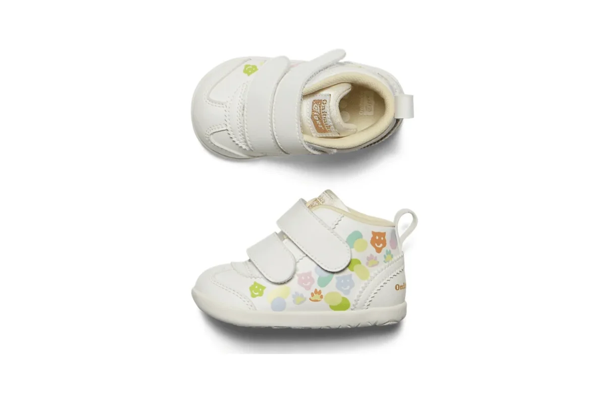 Tênis Onitsuka Tiger Mexico 66 First Kids White/Huddle Yellow Branco - Image 8