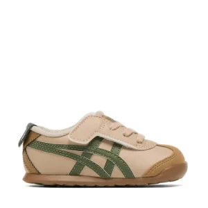 Tênis Onitsuka Tiger Mexico 66 Kids Beige/Green Bege