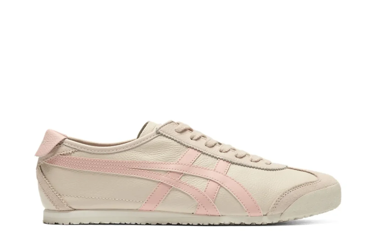 Tênis Onitsuka Tiger Mexico 66 Oatmeal Ginger Peach Rosa