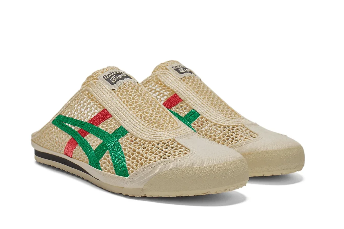 Tênis Onitsuka Tiger Mexico 66 Sabot Cream Kale Bege - Image 4