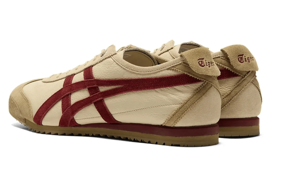 Tênis Onitsuka Tiger Mexico 66 SD Beige Beet Juice Bege - Image 8
