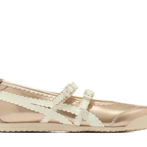 Tênis Onitsuka Tiger Mexico 66 TGRS Champagne/Cream Dourado