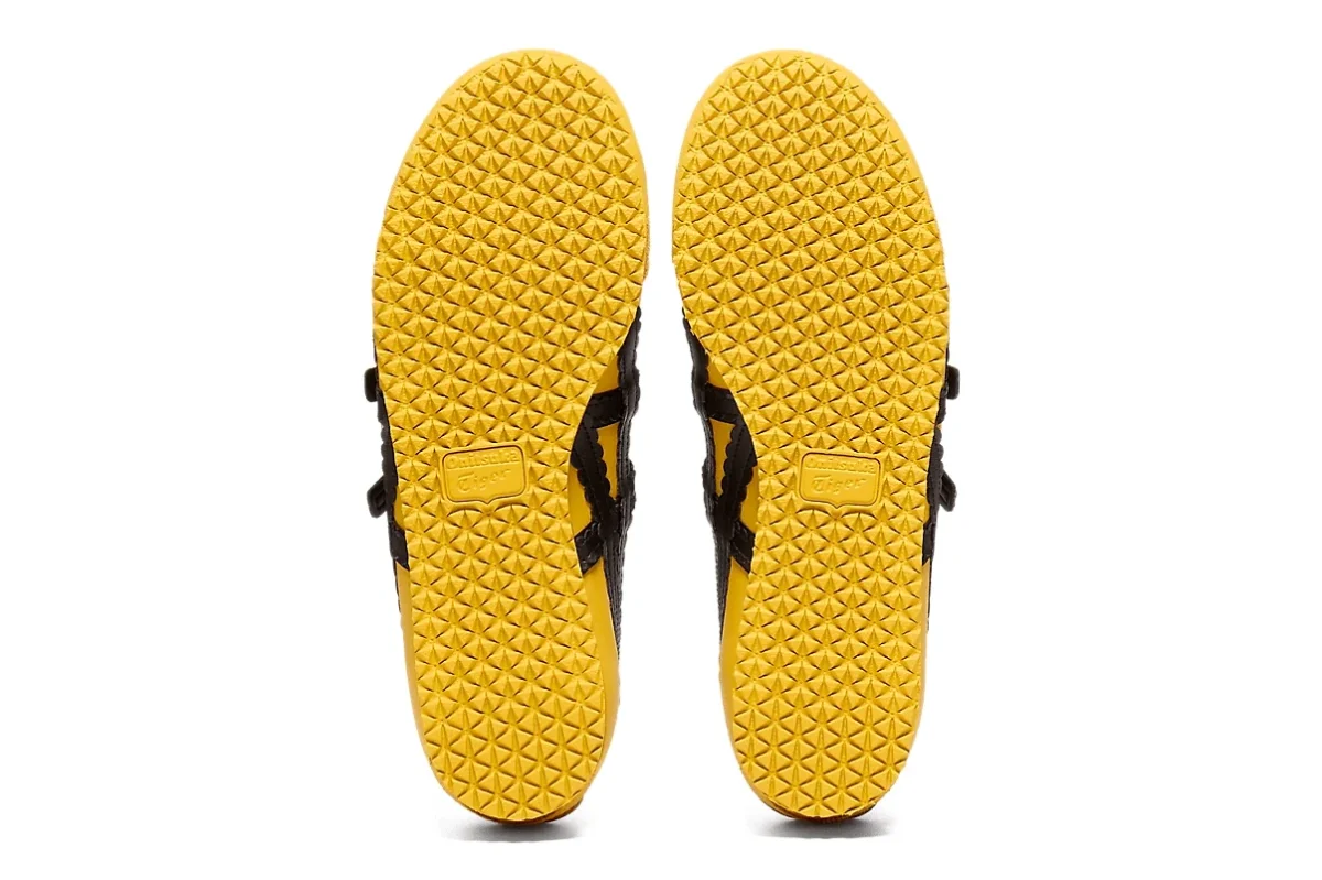 Tênis Onitsuka Tiger Mexico 66 TGRS Yellow/Black Amarelo - Image 7