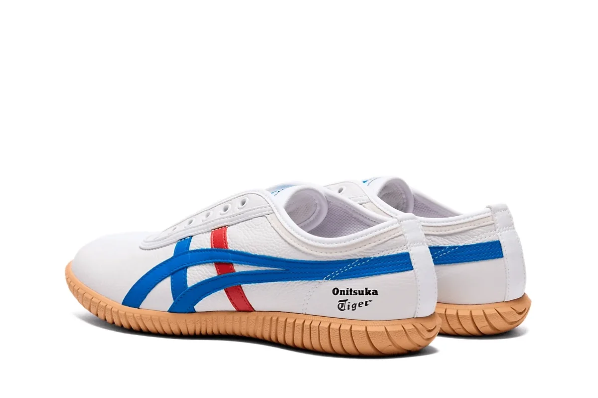 Tênis Onitsuka Tiger Tsunahiki Slip-On White/Directoire Blue Branco - Image 5