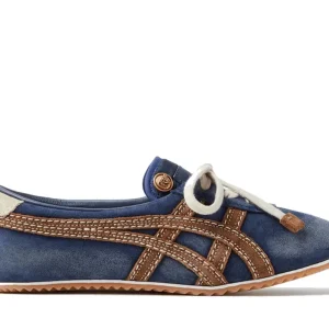 Tênis Onitsuka Tiger x Versace TAI-CHI Sakura Suede Têniss Blue Azul