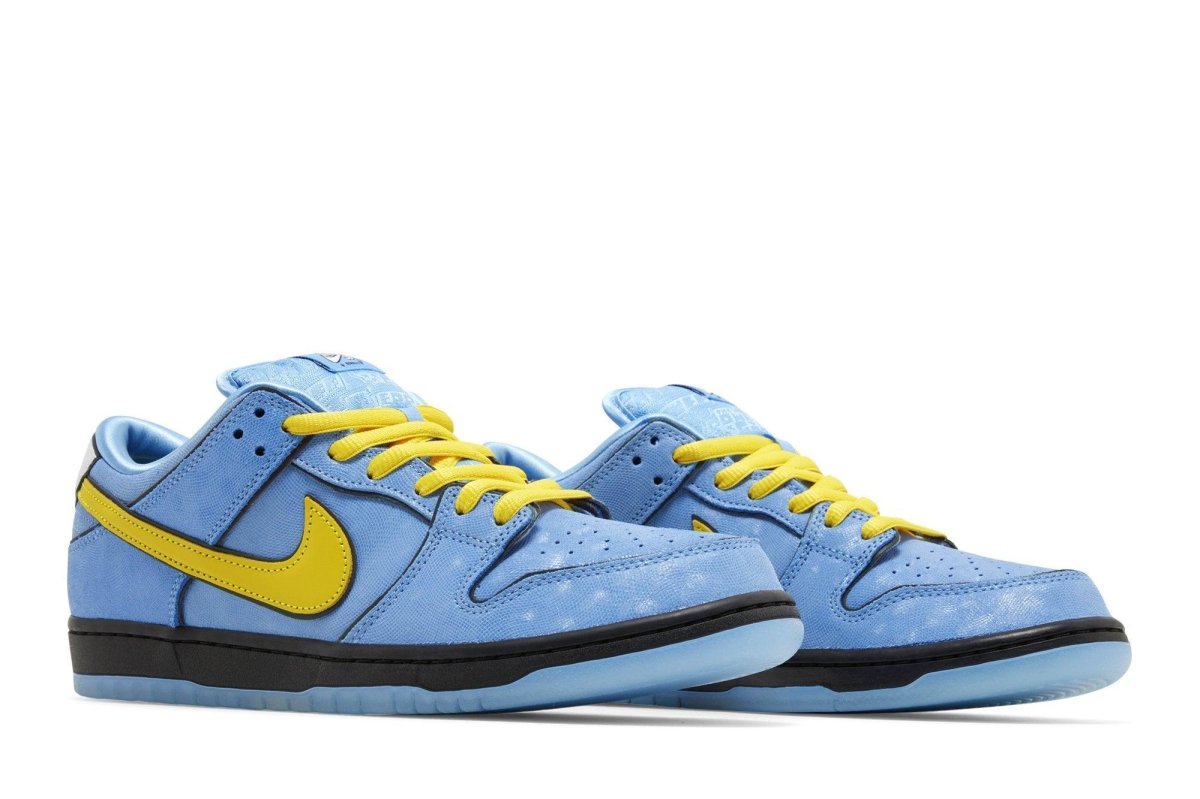 Tênis The Powerpuff Girls x Nike SB Dunk Low Bubbles Azul - Image 6