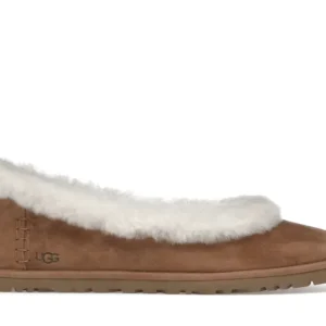Tênis UGG Zora Ballet Flat Chestnut Marrom